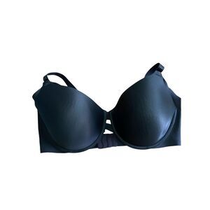 Warners Blissful‎ Benefits Underwire Lightly Lined T-Shirt Bra Black 40D